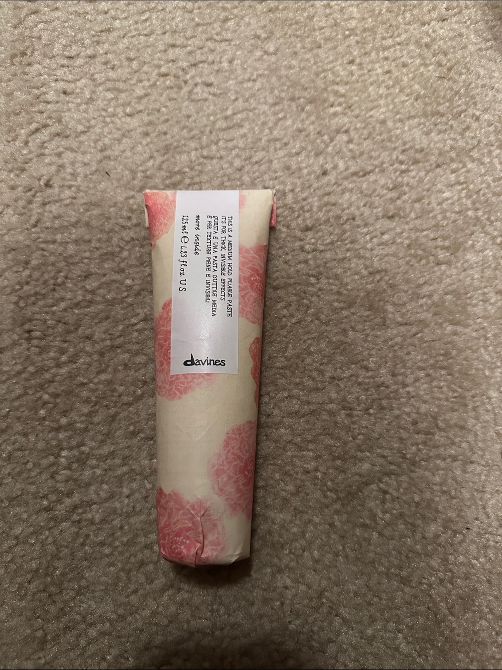 Davines This is a medium hold pliable paste